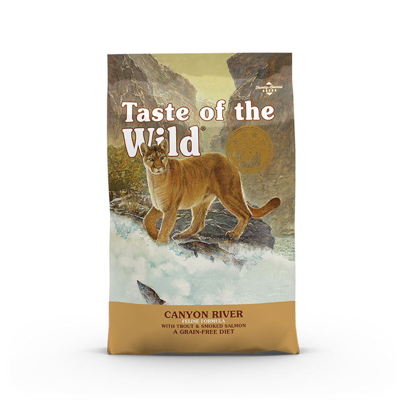 Taste of the Wild 猫用干粮无谷物鳟鱼+烟熏三文鱼配方(全猫粮)